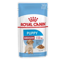 Royal Canin SHN WET MEDIUM PUPPY (10*140g) -