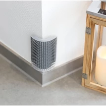 Trixie Kefe és Masszázs Macskáknak Sarokra 8x13cm, Szürke .