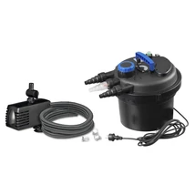 UBBINK  Szűrő szett BioPressure II 3000 Plus (szűrő+5 W UVC, + 1600 l/h pumpa) Új típus 