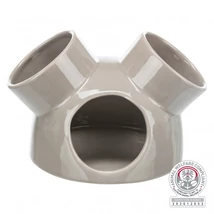 Trixie Bújó Egérnek Kerámia 3 Bejárattal 16x12cm Bézs . Trixie Bújó Egérnek Kerámia 3 Bejárattal 16x12cm Bézs .