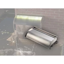 UBBINK Vízeséselem Nevada 60cm-rozsdamentes acél-mélység 33cm LED világítással 