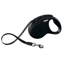 FLEXI CLASSIC SZALAG XS 3M/12KG FEKETE NEW