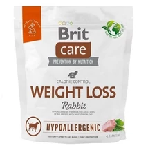 BRIT CARE DOG HYPOALLERGENIC RABBIT WEIGHT LOSS 1 KG BRIT CARE DOG HYPOALLERGENIC RABBIT WEIGHT LOSS 1 KG