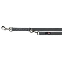 TRIXIE PÓRÁZ ÚJ PRÉMIUM HOSSZABÍTHATÓ XS–S 2.00M/15MM GRAFIT .