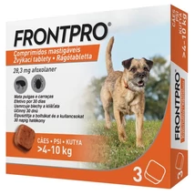 FRONTPRO RÁGÓTABLETTA KUTYA S 4-10KG 3X