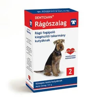 DENTIZAHN Rágószalag (2) kiegészítő takarmány kutyáknak (141g) 