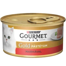GOURMET GOLD Marhával pástétom nedves macskaeledel 85g . GOURMET GOLD Marhával pástétom nedves macskaeledel 85g .