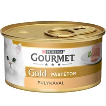 GOURMET GOLD Pulykával pástétom nedves macskaeledel 85g . GOURMET GOLD Pulykával pástétom nedves macskaeledel 85g .