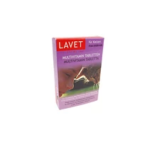 Lavet MultiVitamin készítmény macskák részére 40g/50db tbl