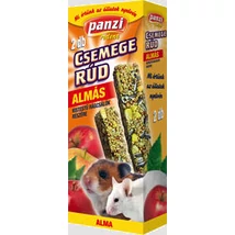 Panzi Csemege Rúd kistestű rágcsálók részére - almával (2db) 