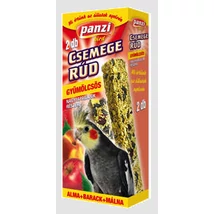 Panzi Csemege Rúd Nimfa papagájok részére - gyümölccsel (2db) 