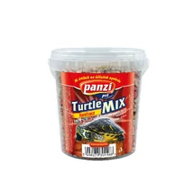 Panzi Teknősmix, teljes értékű teknőstáp - vödrös 90g  Panzi Teknősmix, teljes értékű teknőstáp - vödrös 90g
