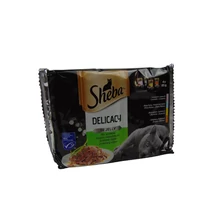 SHEBA DELICACY ALUTASAKOS ELEDEL - VEGYES VÁLOGATÁS 4x85g