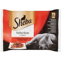SHEBA SELECTION ALUTASAKOS ELEDEL - HÚSOS VÁLOGATÁS 4x85 g