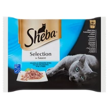 SHEBA SELECTION ALUTASAKOS ELEDEL - HALAS VÁLOGATÁS 4x85g
