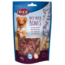 TRIXIE Jutalomfalat Premio rizses kacsás csontok 80gr .