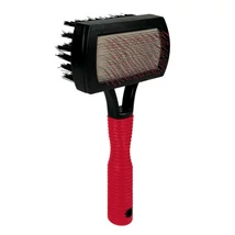 TRIXIE KÉTOLDALÚ SZŐRÁPOLÓ KEFE 10X17CM .