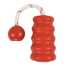 TRIXIE Játék Tömör Gumi Harang Kötéllel 9cm . TRIXIE Játék Tömör Gumi Harang Kötéllel 9cm .