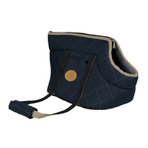 TRIXIE Szállítótáska Victoria 26x29x50cm Sötétkék/Világoskék .