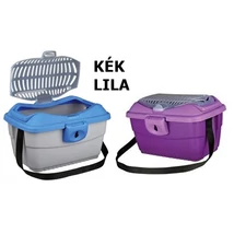 TRIXIE Szállító Box Mini-Capri 40x22x30cm Kék/Szürke .