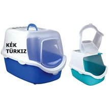 TRIXIE Macska Wc Vico Fedeles 40*40*56cm Türkiz/Fehér .