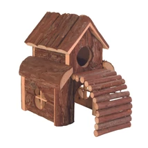 TRIXIE FINN HÁZ FÁBÓL HÖRCSÖGNEK FELJÁRÓVAL 13×20×20CM . TRIXIE FINN HÁZ FÁBÓL HÖRCSÖGNEK FELJÁRÓVAL 13×20×20CM .