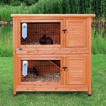 TRIXIE KÉTSZINTES NYÚLHÁZ LAPOS TETŐVEL116X65X111CM .