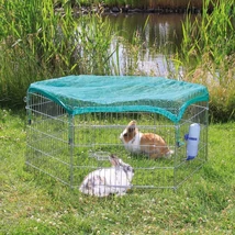 TRIXIE KETREC FÉM RÁGCSÁLÓKNAK 6DB 63×60CM ELEMBŐL AJTÓVAL .