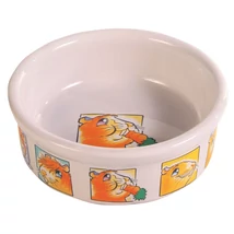 TRIXIE TÁL KERÁMIA TENGERIMALAC MINTÁVAL 240ML /11CM FEHÉR .