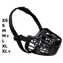 TRIXIE SZÁJKOSÁR MŰANYAG FEKETE XS 14CM .