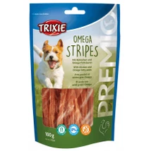 TRIXIE Jutalomfalat Premio Omega Stripes Csirkés 100gr . TRIXIE Jutalomfalat Premio Omega Stripes Csirkés 100gr .