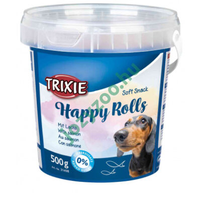 Trixie Jutalomfalat Soft Snack Happy Rolls Vödörs 500gr .