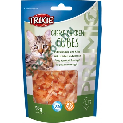 Trixie Jutalomfalat Premio Sajt És Csirke Kockák 50gr .