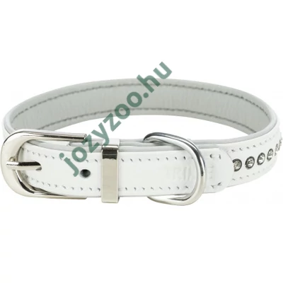 Trixie Nyakörv Active Comfort Strasszkövekkel XXS–XS 17–21cm/12mm Fehér .