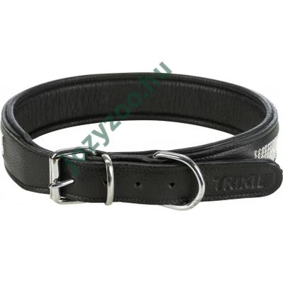 Trixie Nyakörv Active Comfort Strasszkövekkel M–L 44–52cm/25mm Fekete .