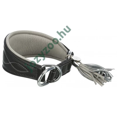 Trixie Nyakörv Active Comfort Agaraknak S–M 33–42 cm/60mm Fekete/Szürke .