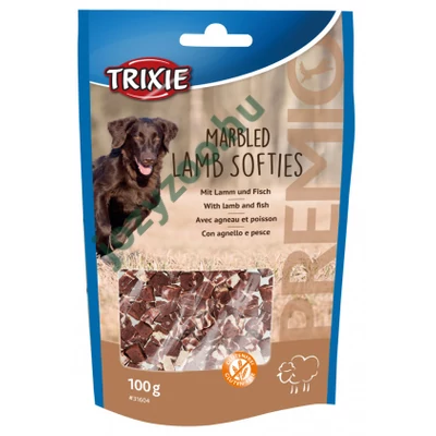 Trixie Jutalomfalat Márványos Bárány Kockák 100g .