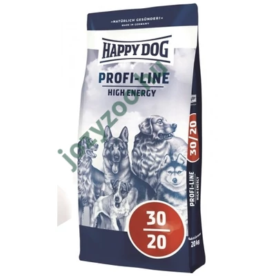 HAPPY DOG PROFI-KROKETTE HIGH ENERGY 30/20 20KG 