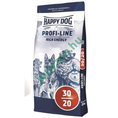 HAPPY DOG PROFI-KROKETTE HIGH ENERGY 30/20 20KG  .