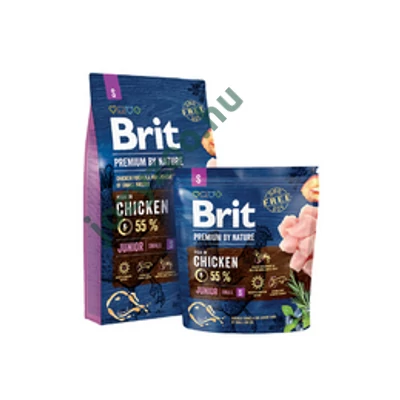 BRIT PREMIUM BY NATURE SMALL JUNIOR 3KG .