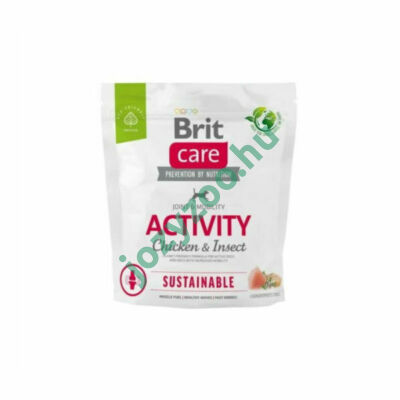 BRIT CARE DOG SUSTAINABLE INSECT ACTIVITY 1 KG