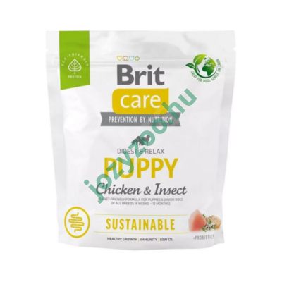 BRIT CARE DOG SUSTAINABLE INSECT PUPPY 1 KG