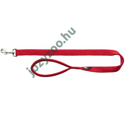 TRIXIE PÓRÁZ ÚJ PRÉMIUM XS–S 1.20M/15MM PIROS .