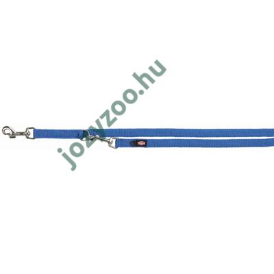 Trixie Póráz Új Prémium Hosszabítható dupla M-L 2.00m/20mm királykék .