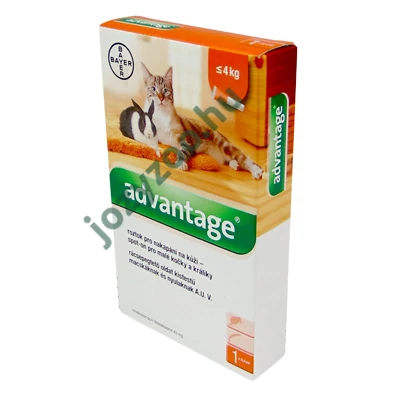 ADVANTAGE 40 CAT/RABBIT 4KG-IG 4 db 