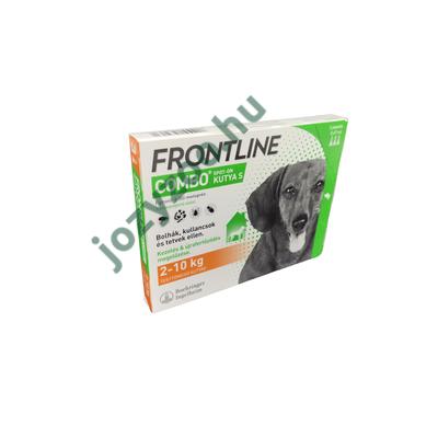 Frontline Combo kutya S 2-10 kg 3x