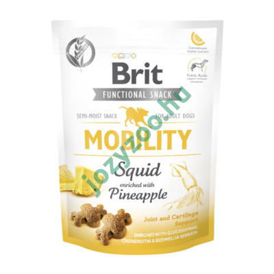 Brit Care Functional Snack MOBILITY Tintahal_ananásszal 150g .