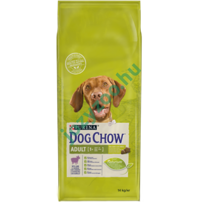 DOG CHOW Adult Báránnyal száraz kutyaeledel 14kg  .