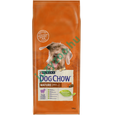 Dog Chow Mature Adult Báránnyal száraz kutyaeledel14kg  .