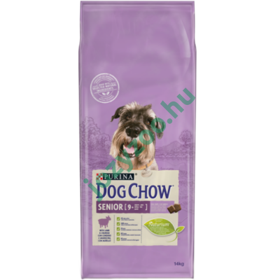 Dog Chow Senior Báránnyal száraz kutyaeledel 14kg .